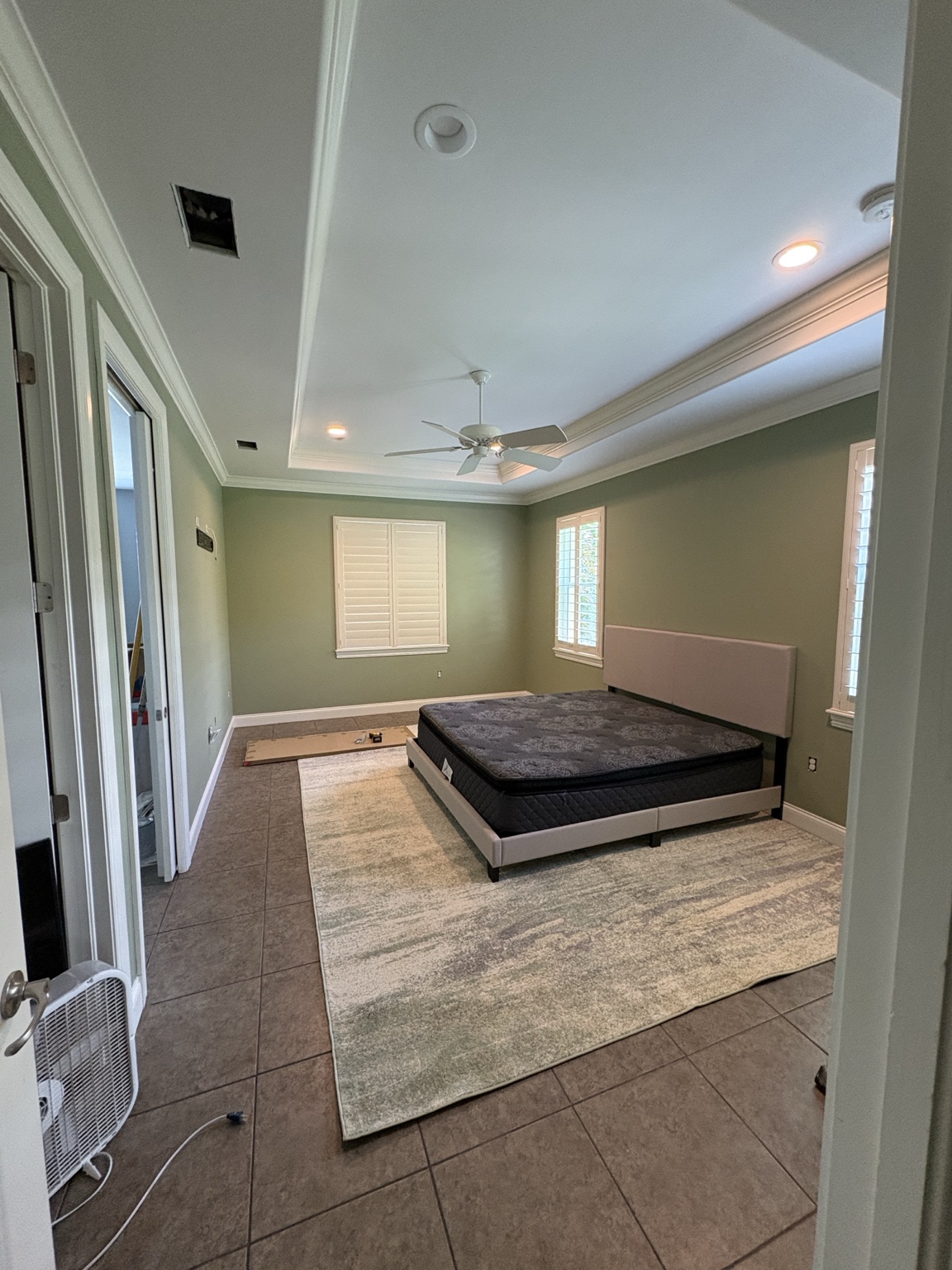 Bedroom after renovation