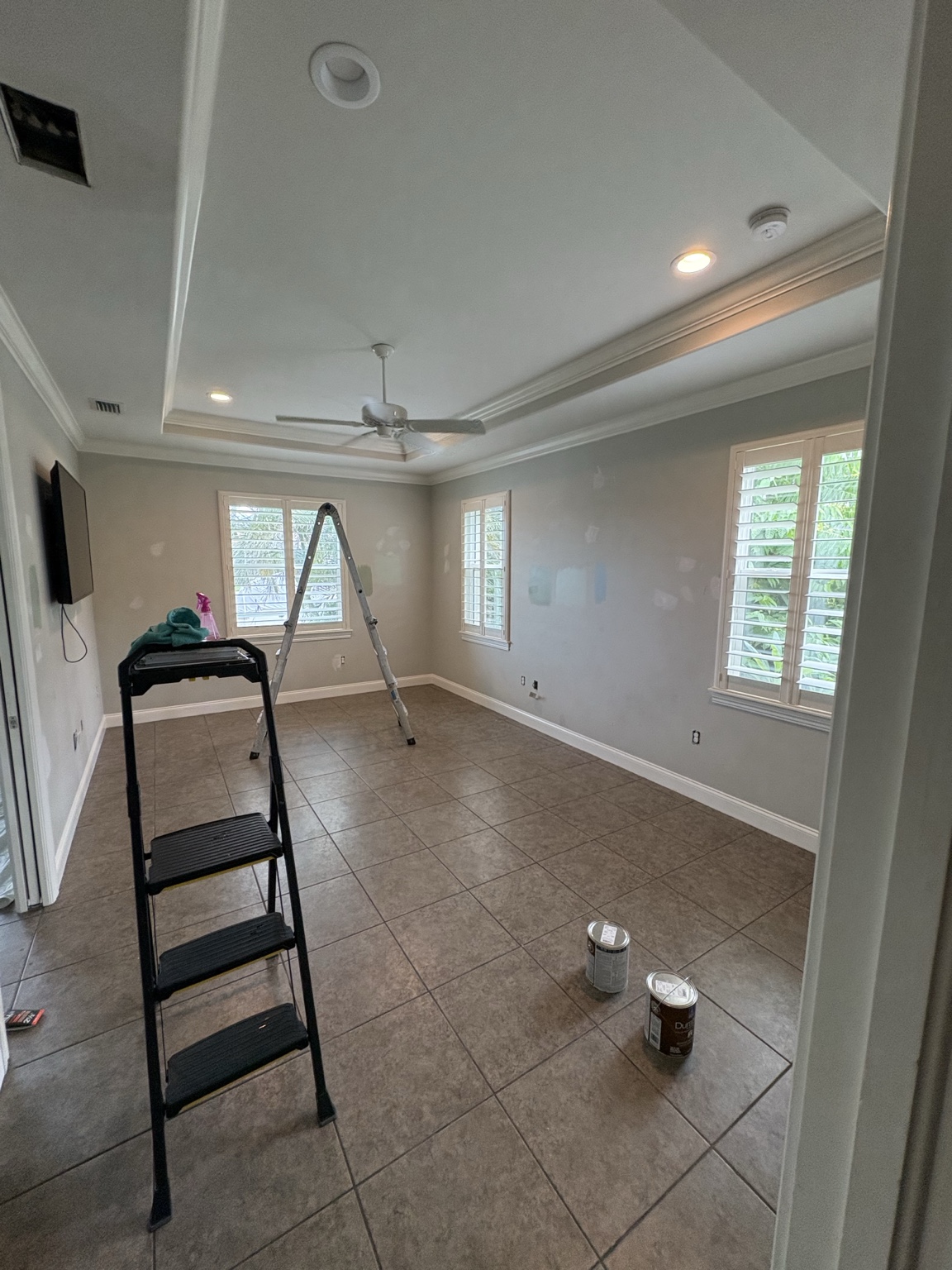 Bedroom before renovation