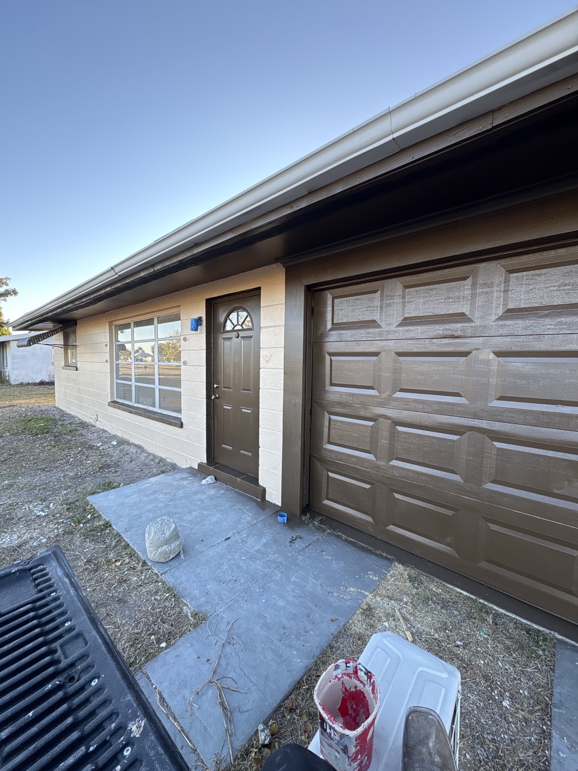 Exterior improvement project
